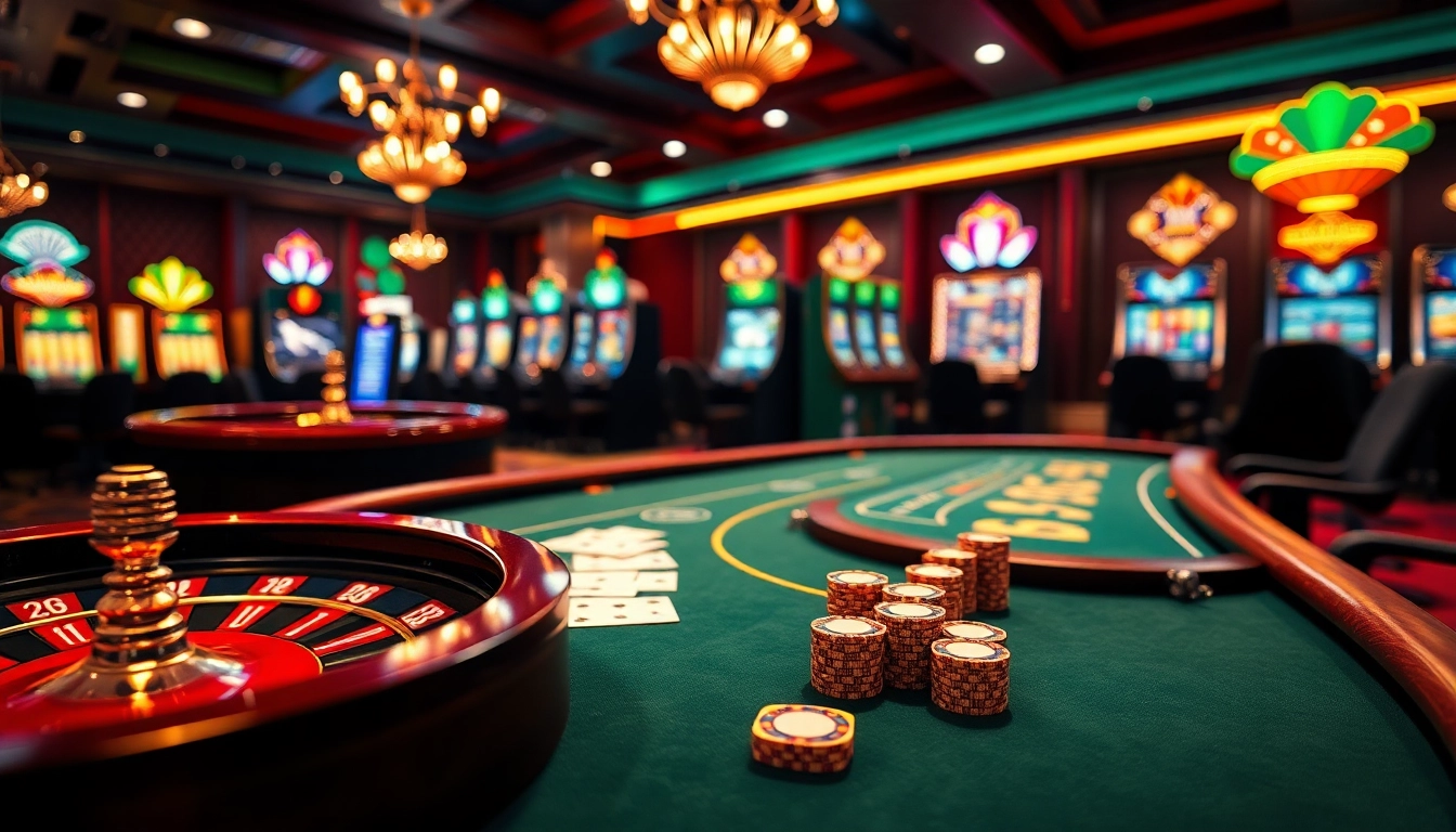 Experience the thrill of winning at https://www.sclub88.bet/, featuring vibrant casino games and players in action.