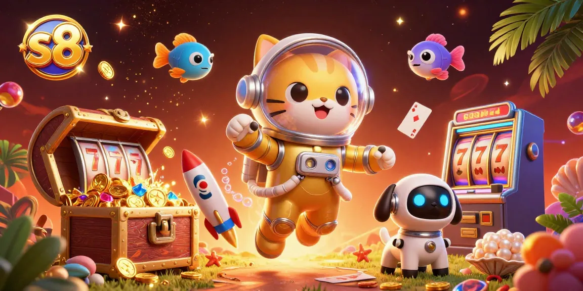 Experience the thrill of gaming at s8, where space-themed excitement meets rich treasure!