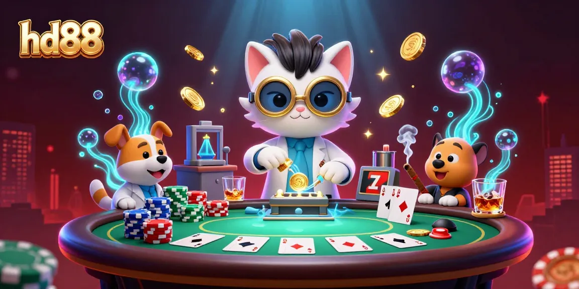 Play vibrant poker and win big with hd88's thrilling casino experience!