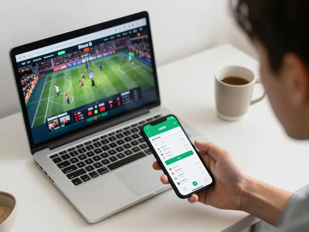 Engaging with GK88 betting app on smartphone for live sports odds