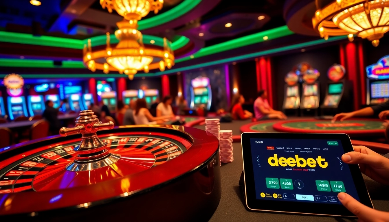 The debet gaming platform enhances the thrill of live casino action with vibrant roulette and poker games.