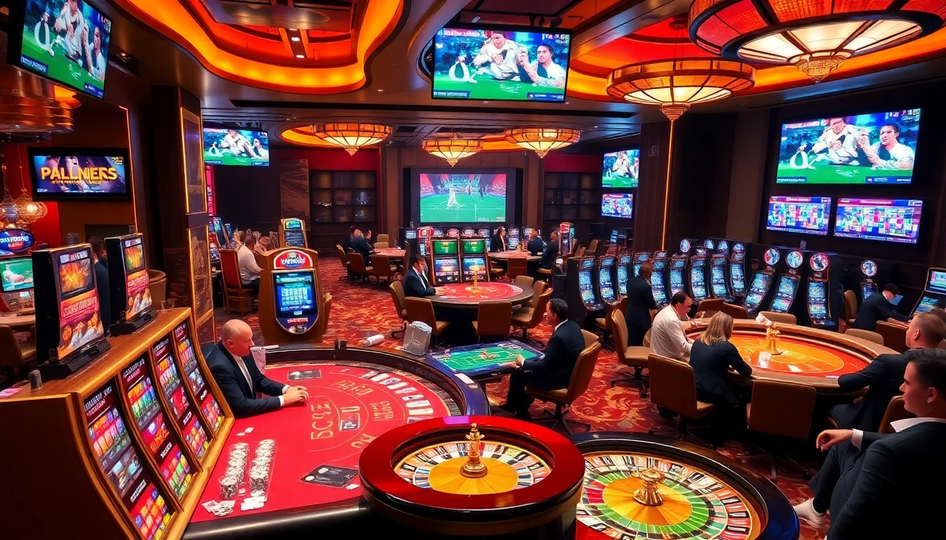 Enjoy thrilling gaming action at Vaoluoitv's vibrant casino atmosphere.