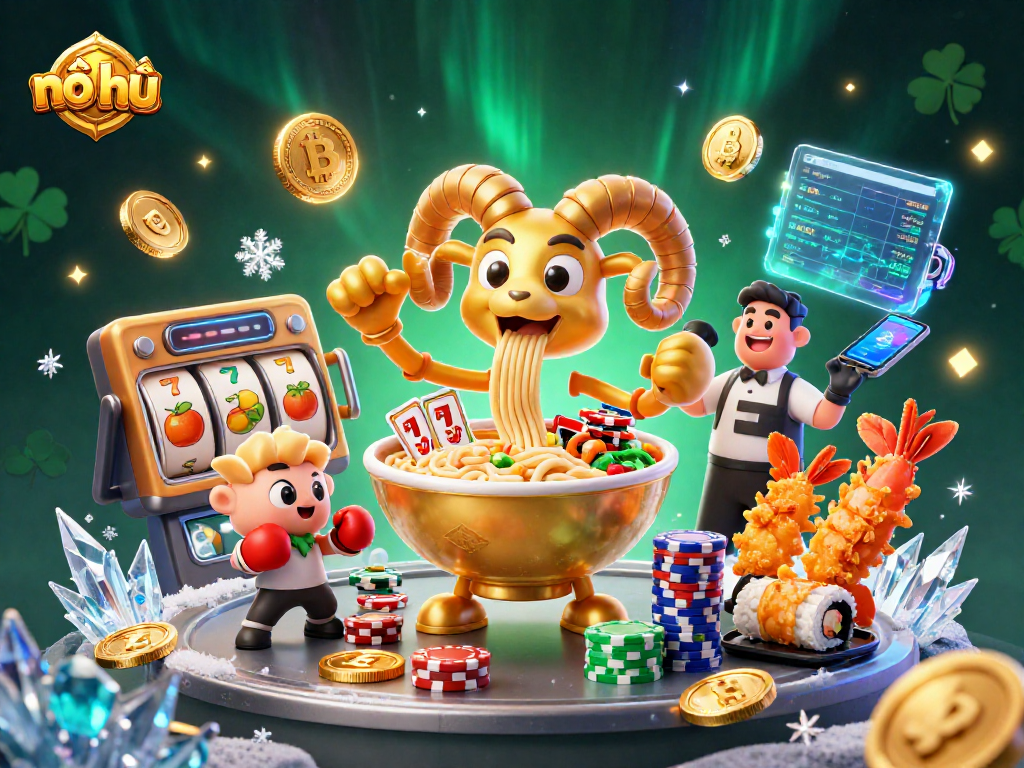 Experience thrilling nổ hũ casino action with vibrant 3D characters and game elements