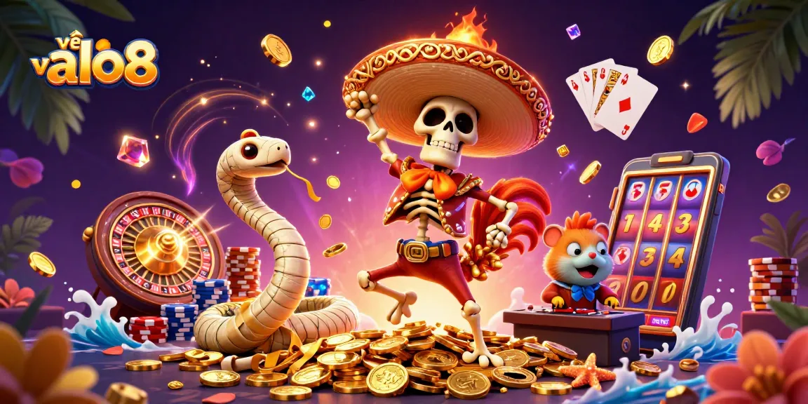 Experience the excitement of về alo8 with thrilling casino games, vibrant characters, and stunning visuals.