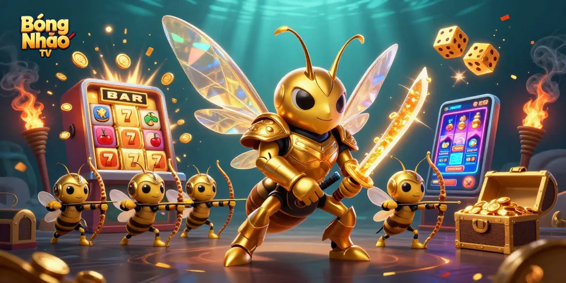 Engage with Bóng Nhựa TV, showcasing vibrant gambling excitement through dynamic characters and casino elements.