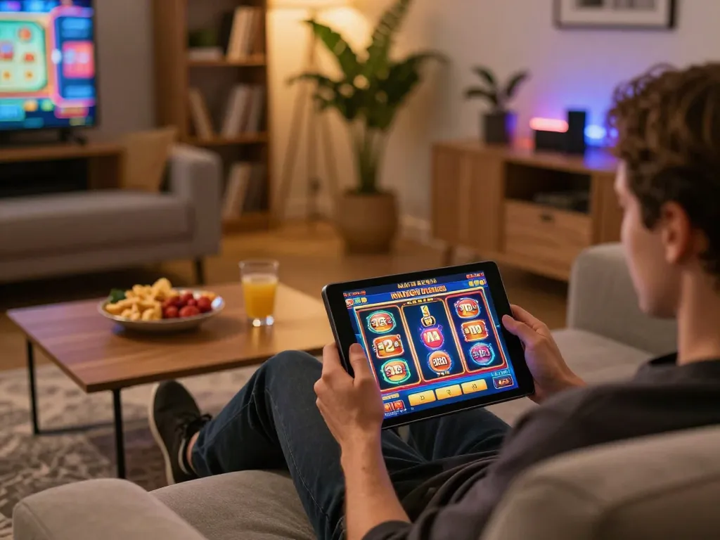 Experience thrilling online slots at lc88 from a cozy home setup with engaging gameplay.