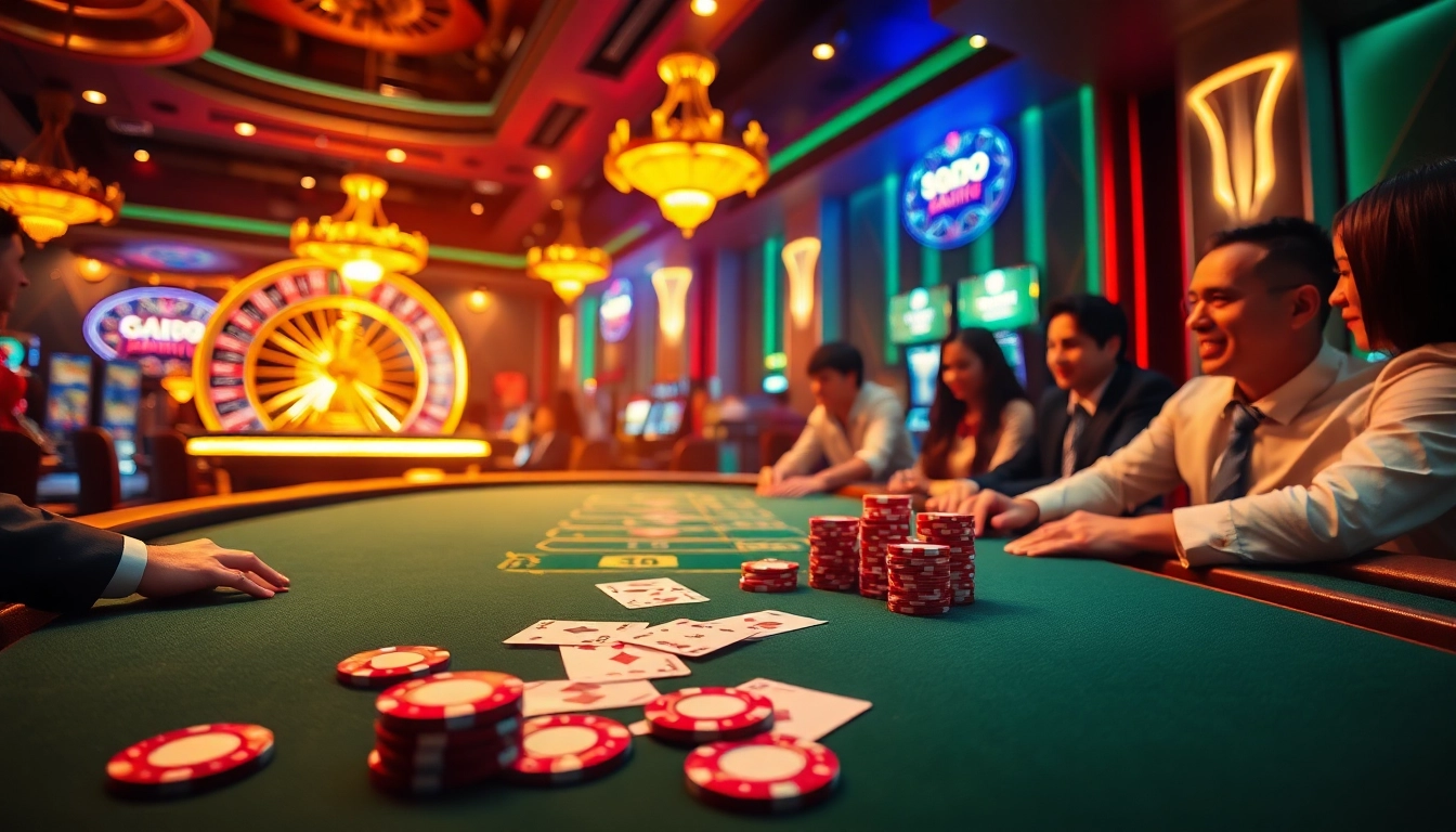 SODO Casino offers an exhilarating poker experience with vibrant game elements.