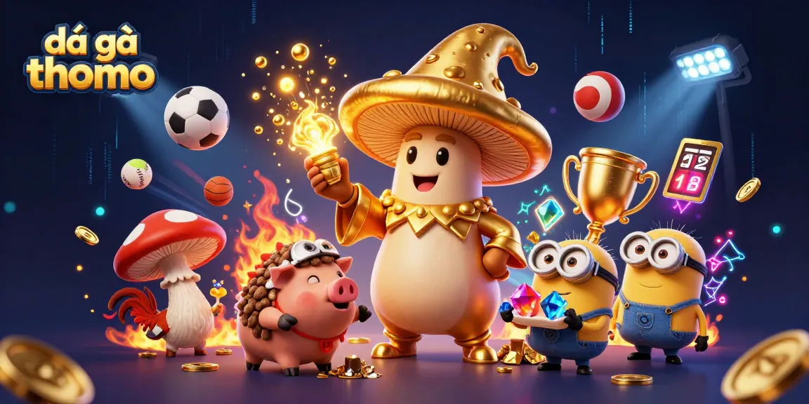 Watch đá gà thomo come alive with fighters in a dynamic betting scene full of action and excitement.