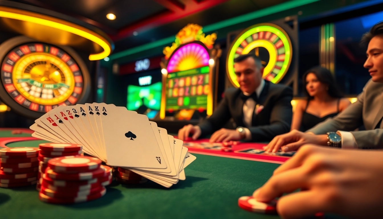 Play exciting casino games at LC88 with vibrant tables and thrilling jackpots.