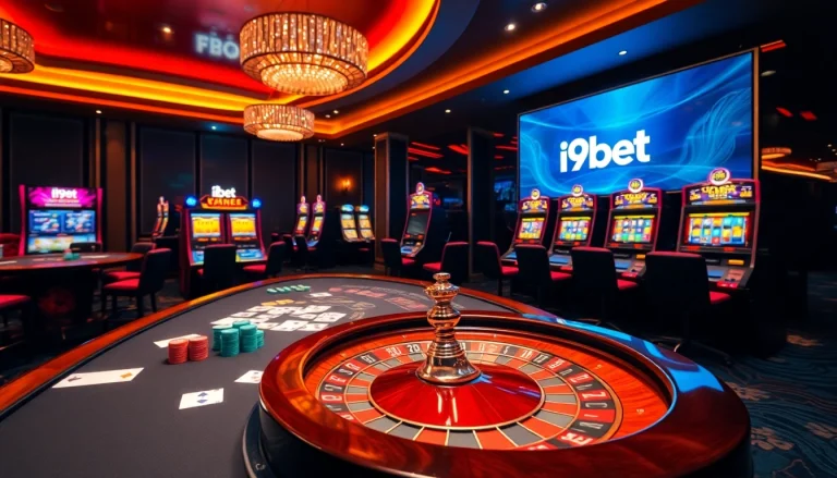 Engage with the thrilling experience of tải i9bet by accessing interactive casino games in a luxurious setting.