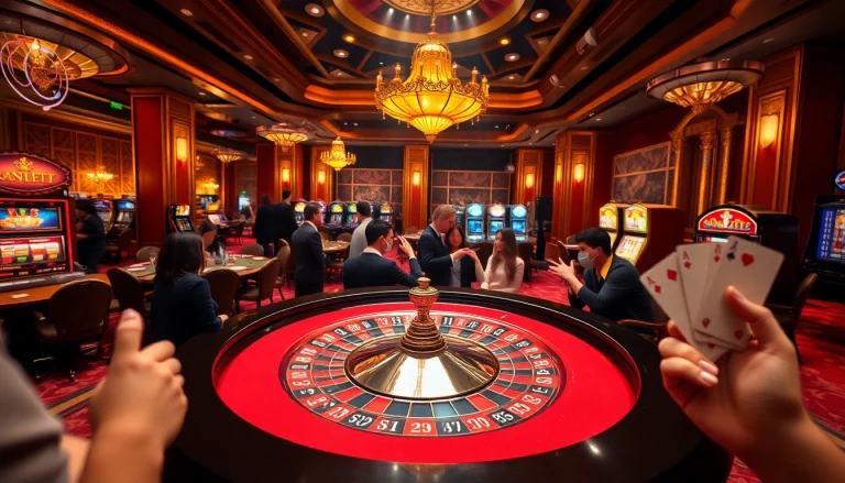 Experience thrilling gameplay at https://luck8.bid/ with a lively roulette table and engaging players.