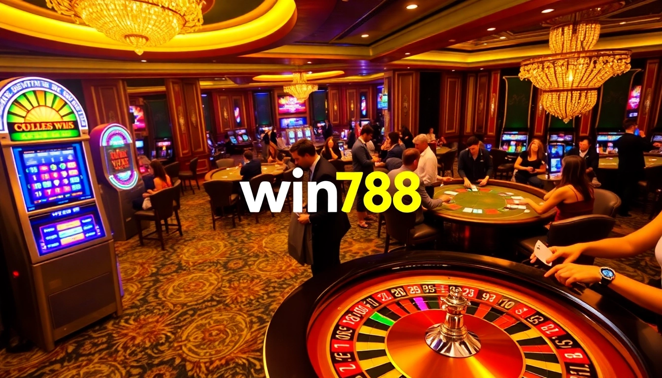 Experience the excitement of win78 at a lively casino with thrilling games.