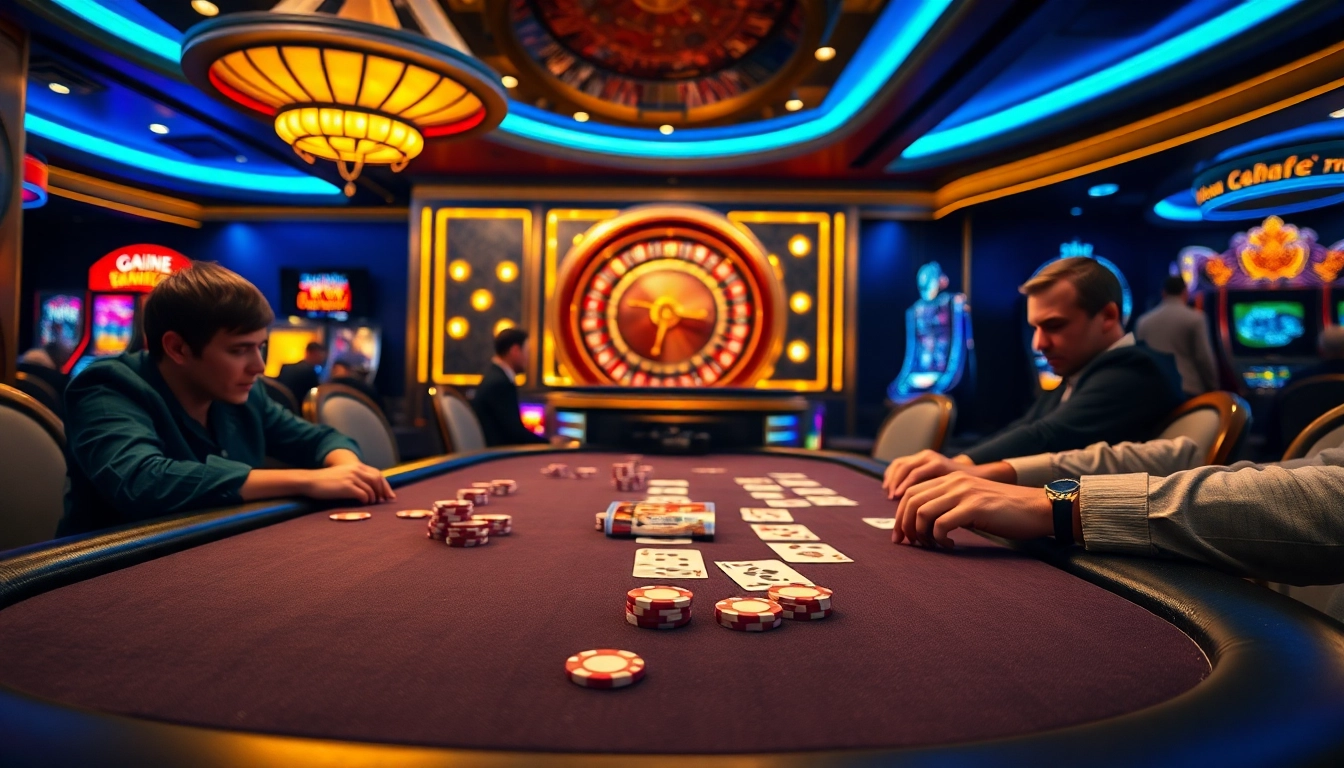 Experience high-stakes poker at https://luongsontv23.com/, showcasing excitement and strategy.