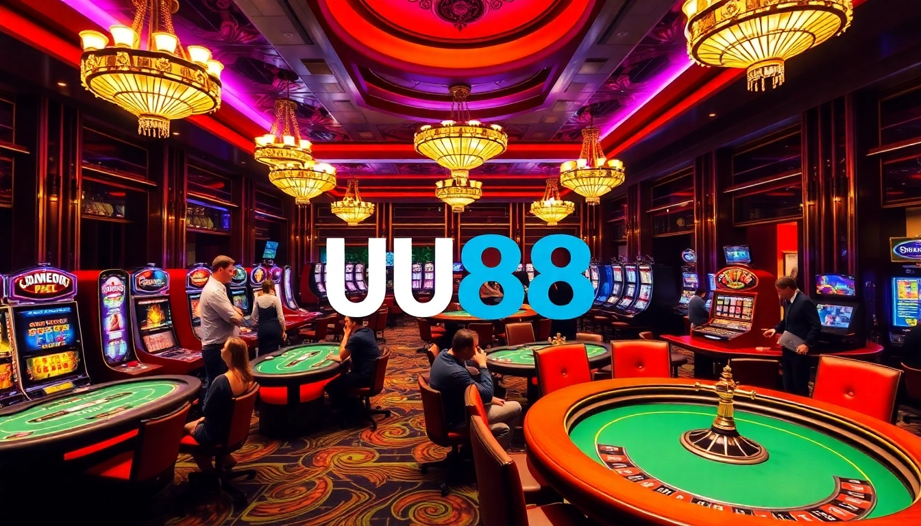 Experience the thrill of gambling at UU88 casino with vibrant tables and engaging gameplay.