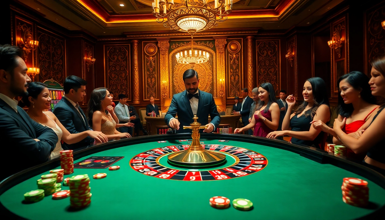 Experience thrilling roulette at https://888vnd.space/ with vibrant colors, excited players, and professional dealers.
